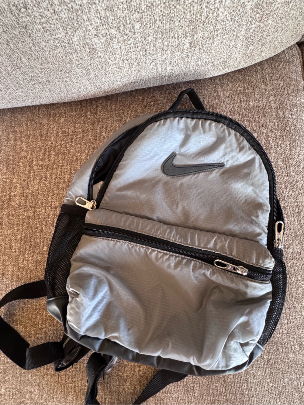 Nike Gray and Black Men’s Casual Backpack